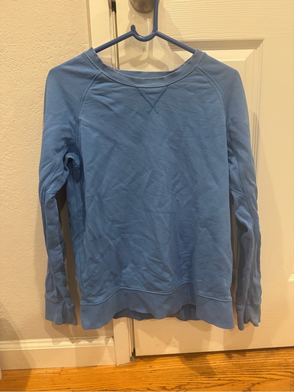 Pact blue sweatshirt 100% cotton